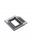 wholesale 9.5mm 12.7mm 2.5 inch 2nd Hard Drive Disk Caddy SATA3.0 SSD Bracket adapter second hdd caddy laptop